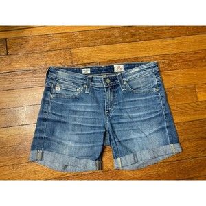 ADRIANO GOLDSCHMIED the City Shorts 5" Cuffed Jean Shorts